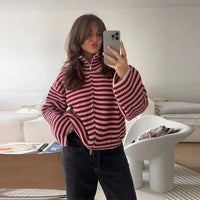 Adinda Maglione in Maglia con Zip