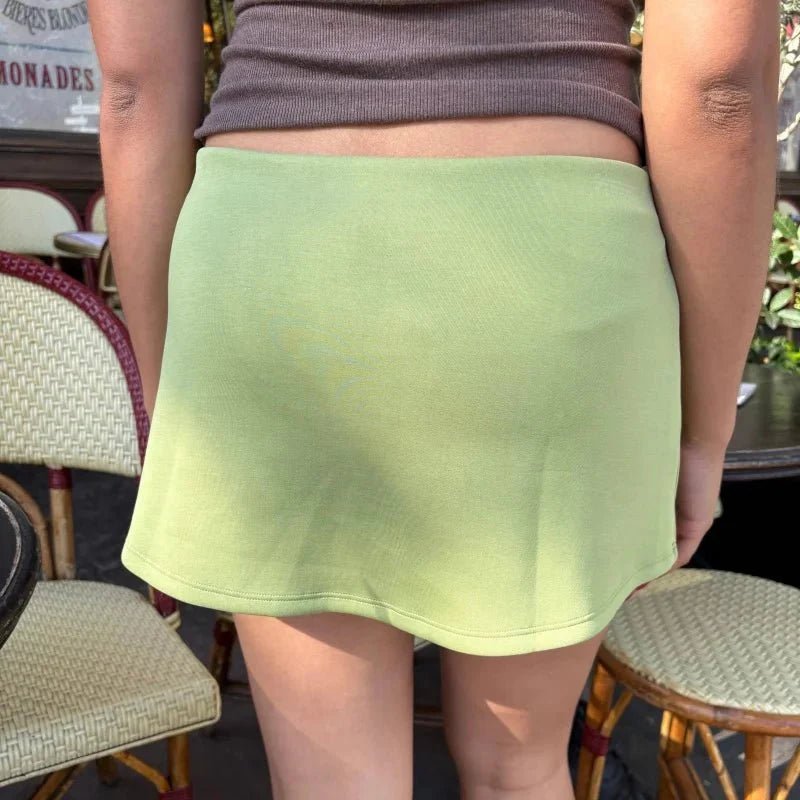 ZEYA - Bianca Low - Waist Bodycon Mini Skort