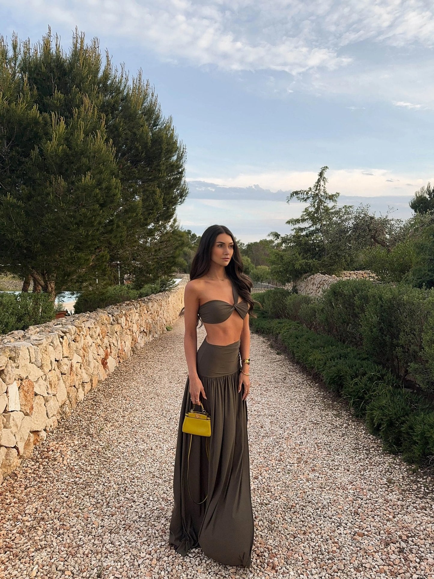 ZEYA - Billie Twisted Maxi Skirt Set