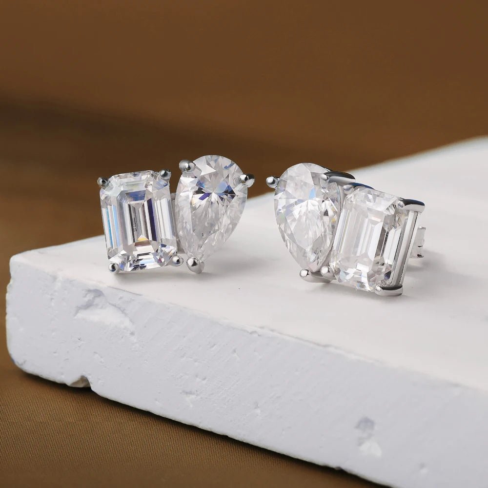 ZEYA - Carla Pear Zirconia Earrings