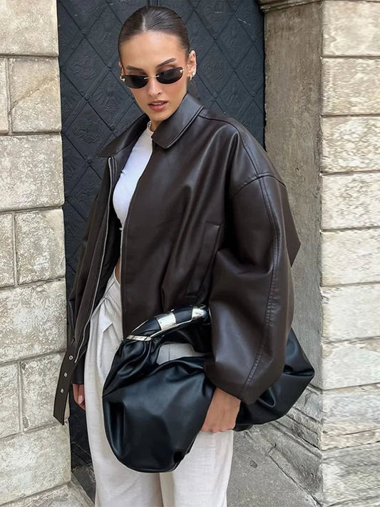 ZEYA - Carlyn Vegan Leather Jacket