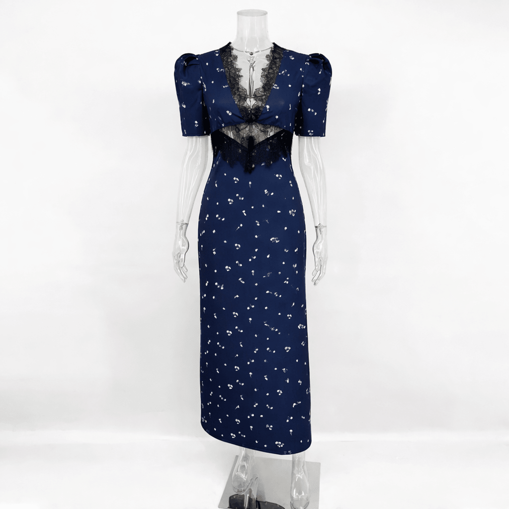 ZEYA - Celeste Puff Sleeve Lace Dress