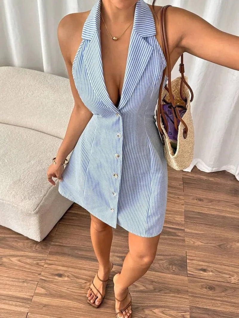 ZEYA - Chrissy Butterfly Knot Mini Dress
