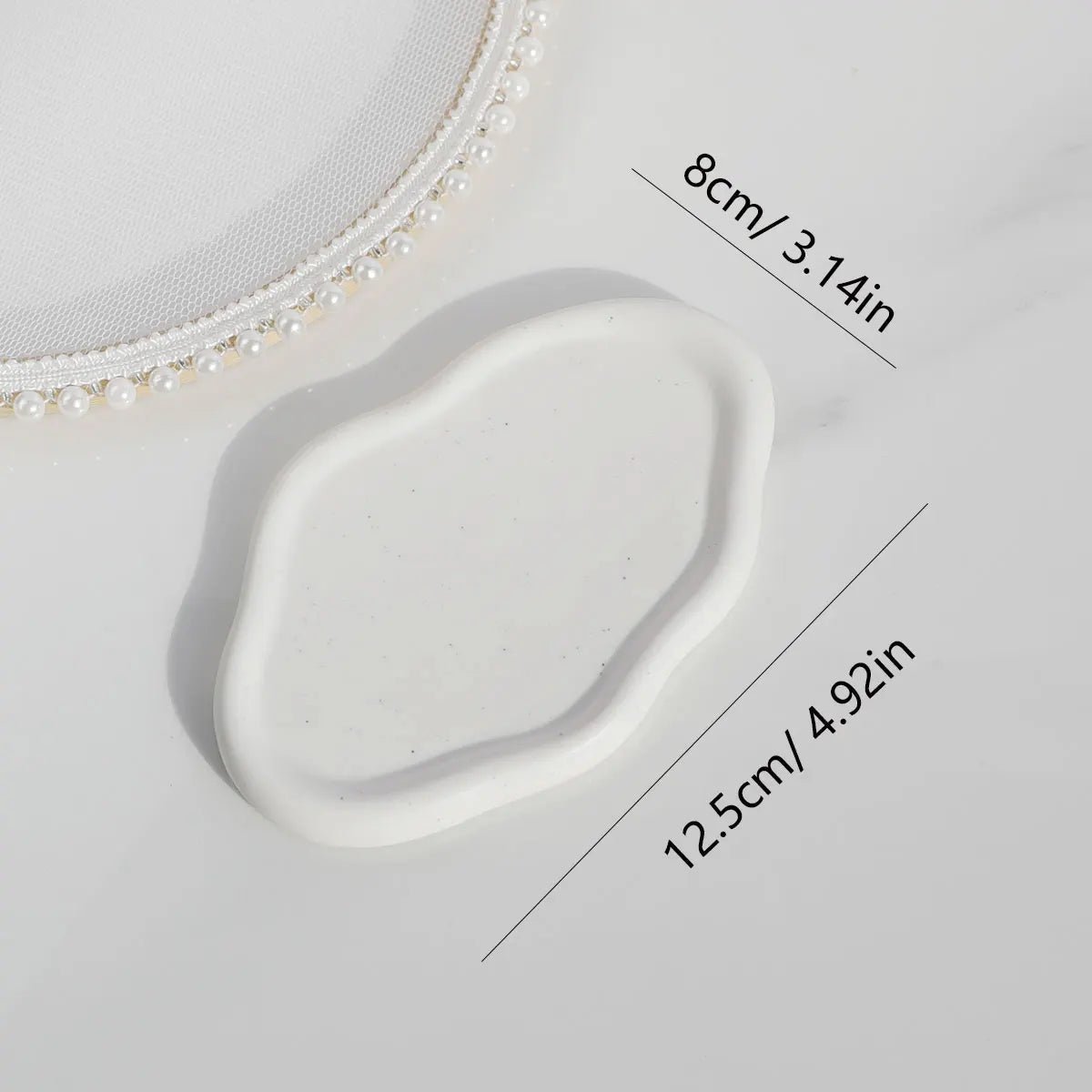 ZEYA - Cristine Ceramic Jewelry Tray