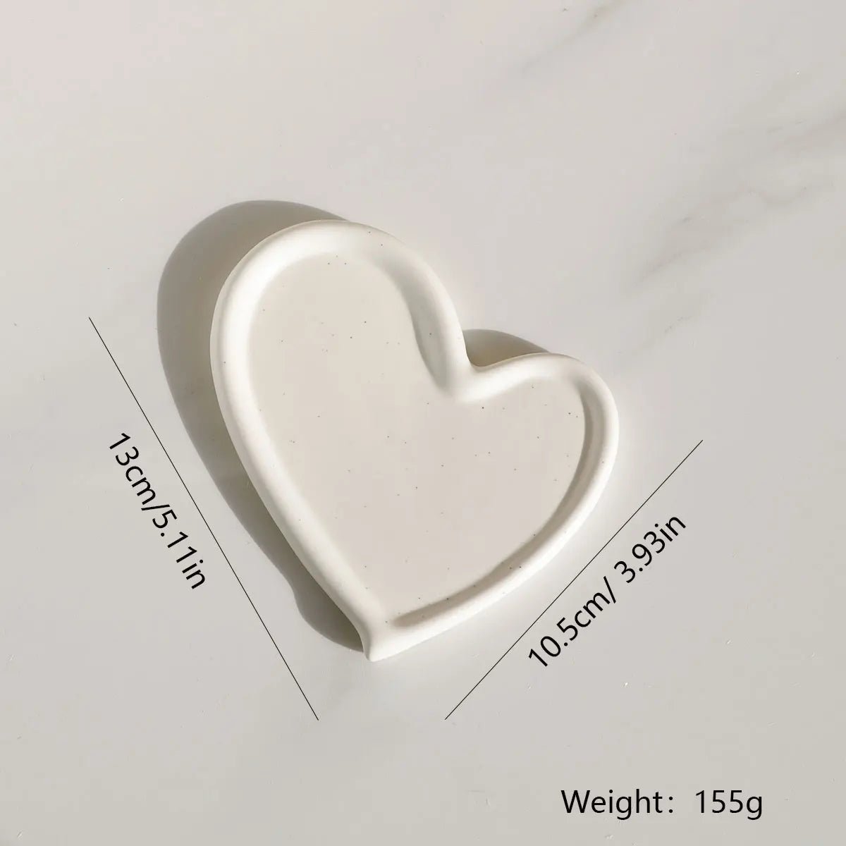 ZEYA - Cristine Irregular Ceramic Jewelry Tray for Display & Jewelry Storage