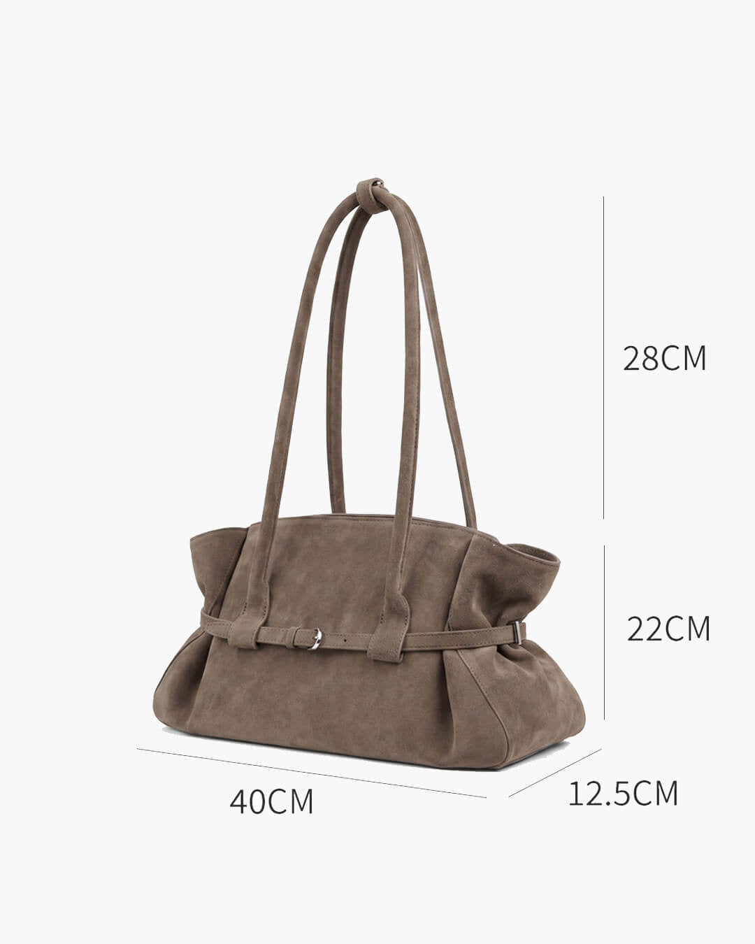ZEYA - Daniela Belted Tote Bag