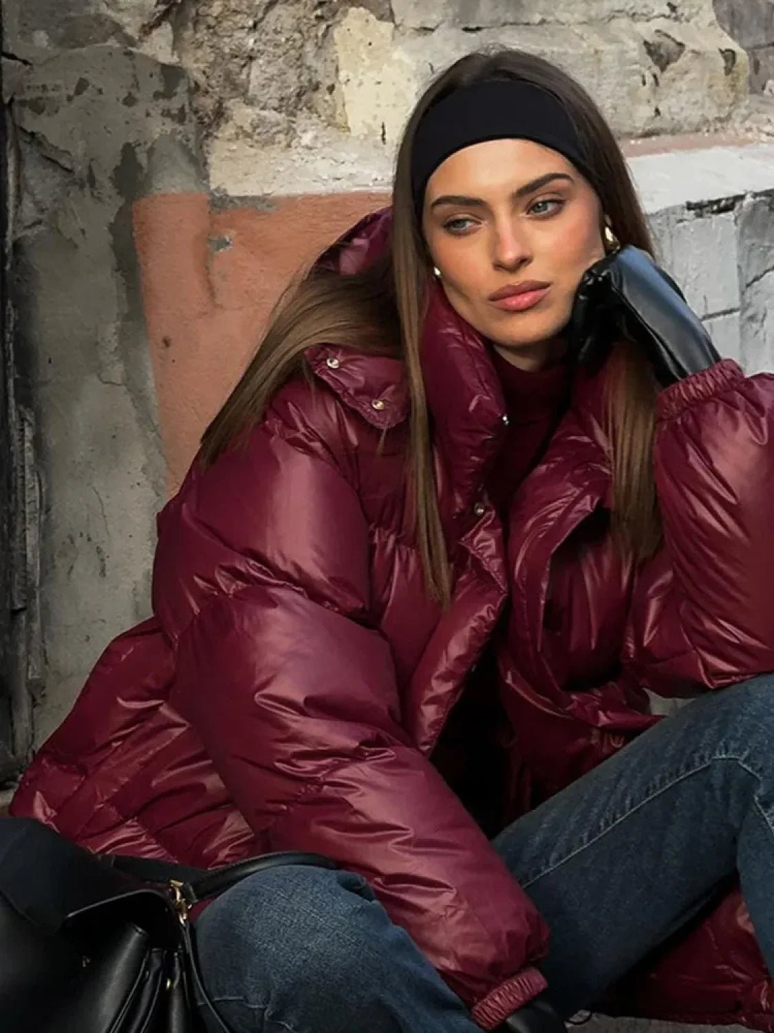 ZEYA - Demi Hooded Padded Parka Coat