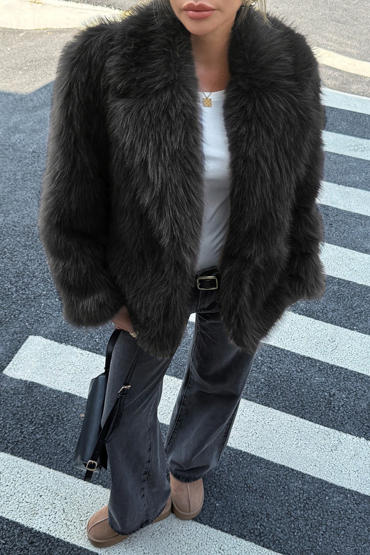ZEYA - Desiree faux fur Coat