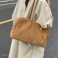 Borsa a spalla in suede Dominica