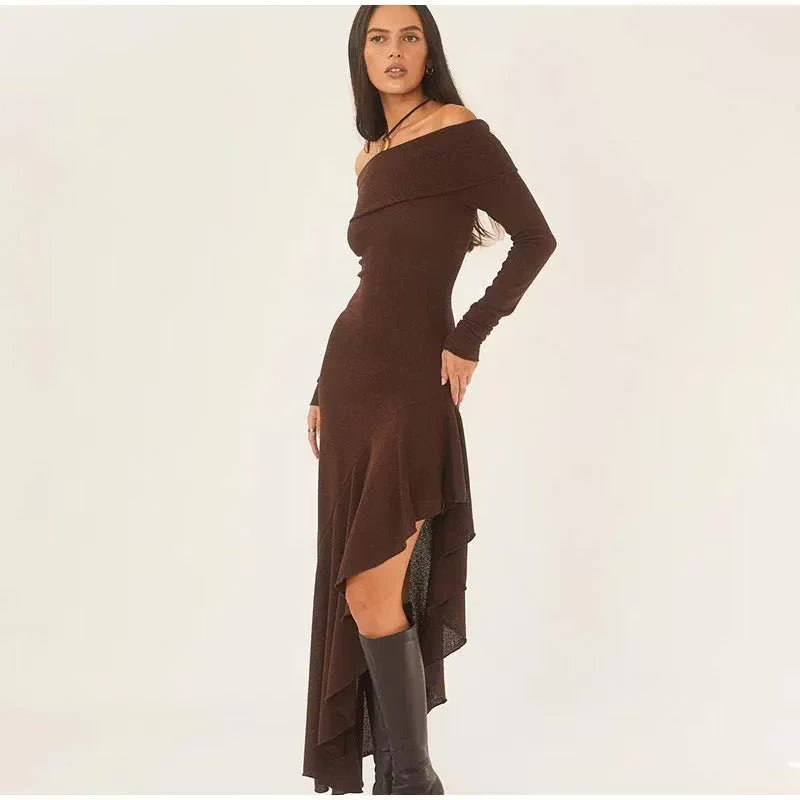 ZEYA - Elena Ruffle Maxi Dress