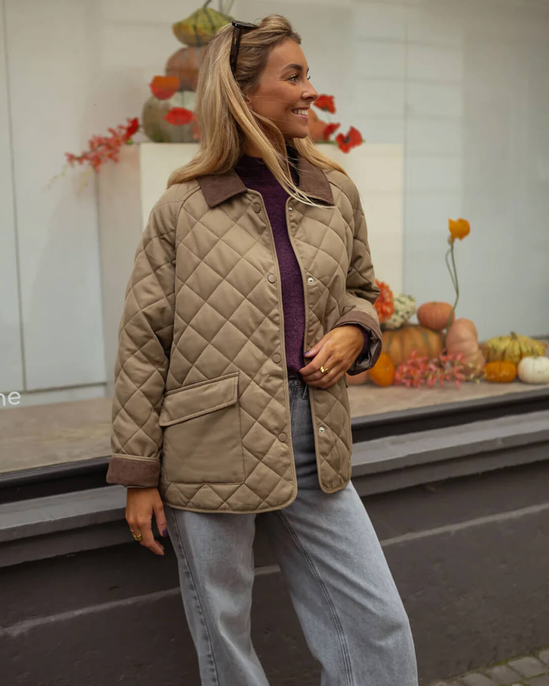 ZEYA - Elina Quilted Retro Jacket