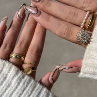 Conjunto de Anéis Giratórios Eliz para Ansiedade