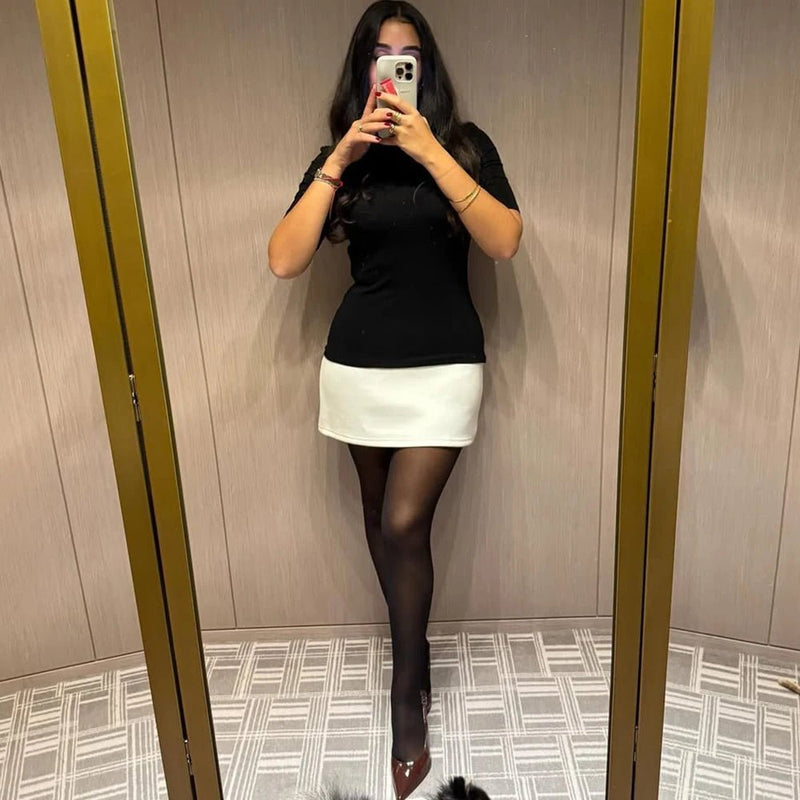 ZEYA - Elizabeth High Neck Mini Dress