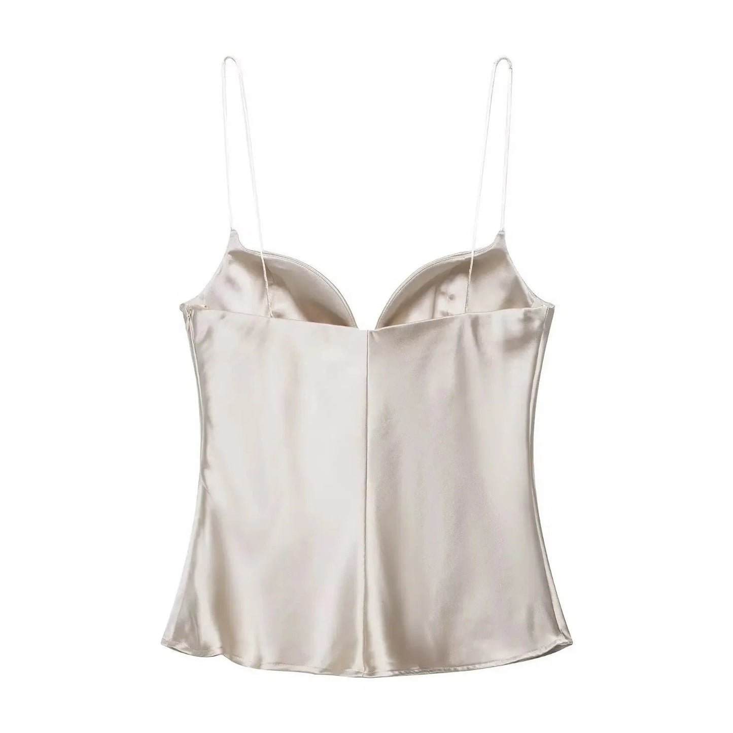 ZEYA - Elizabeth Satin Sling Top