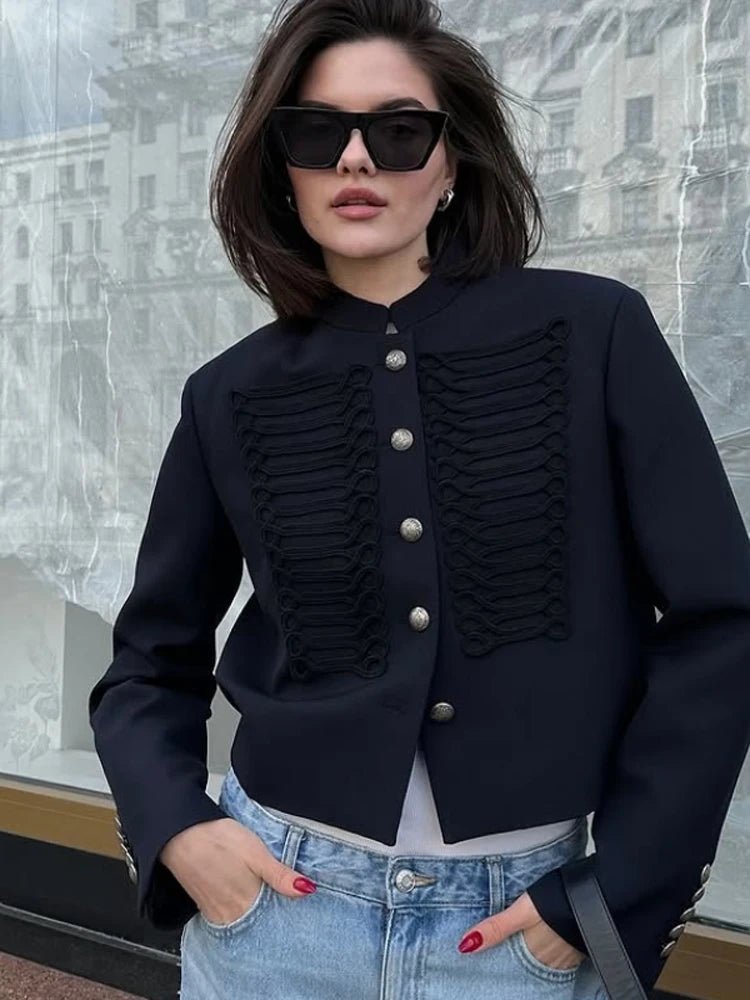 ZEYA - Ella Knit Napoleon Military Jacket