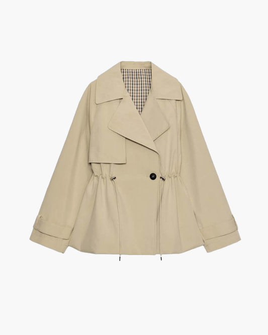 ZEYA - Ellen Lapel Collar Trench Coat