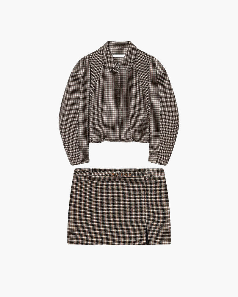 Erica Houndstooth cipzáras zakó szett