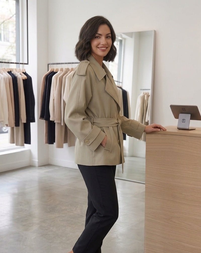 ZEYA - Fabienne Oversized Belted Trench Coat