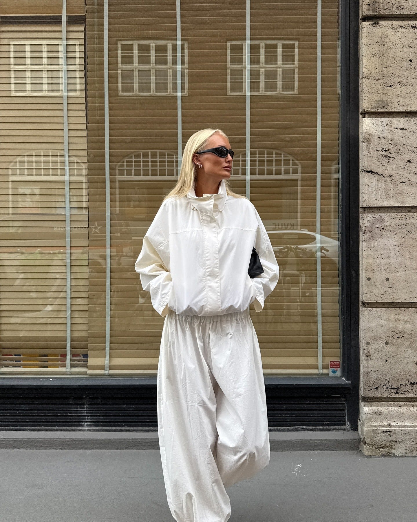 ZEYA - Fiona Funnel Neck Windbreaker Jacket