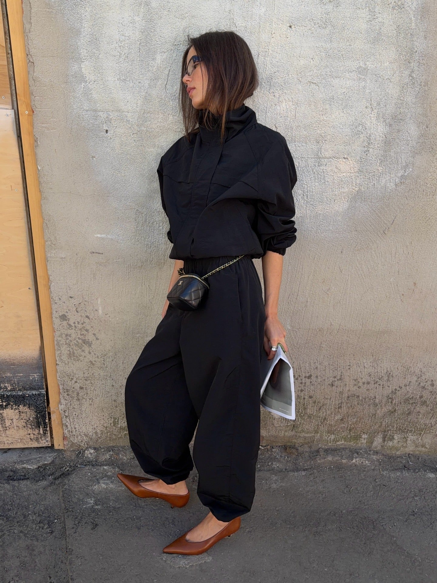 ZEYA - Fiona Funnel Neck Windbreaker Jacket