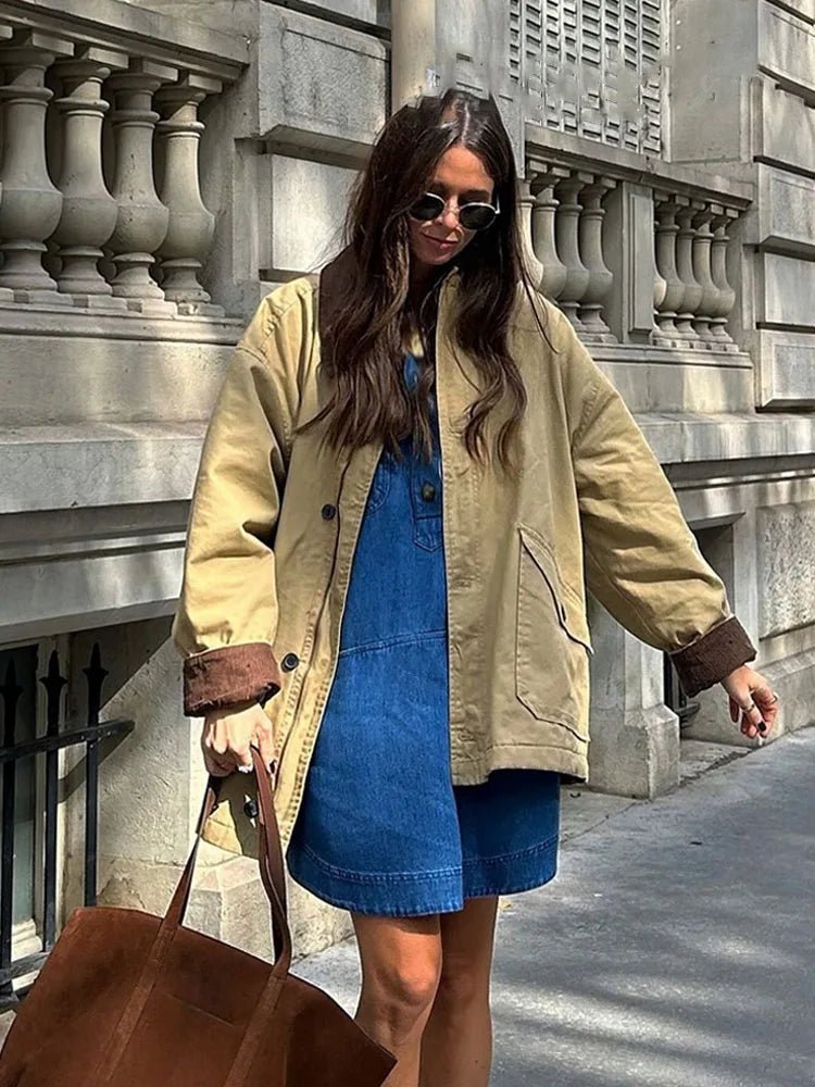 ZEYA - Fiona Vintage Utility Canvas Jacket