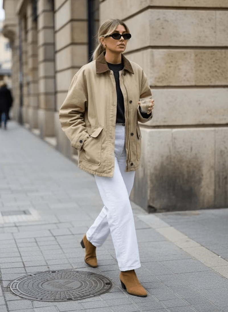 ZEYA - Fiona Vintage Utility Canvas Jacket