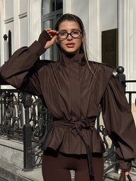 Trench coat curto Francine