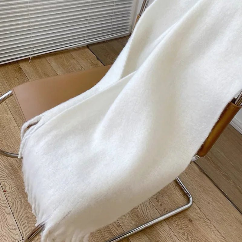 ZEYA - Gabriella Tasseled Winter Scarf