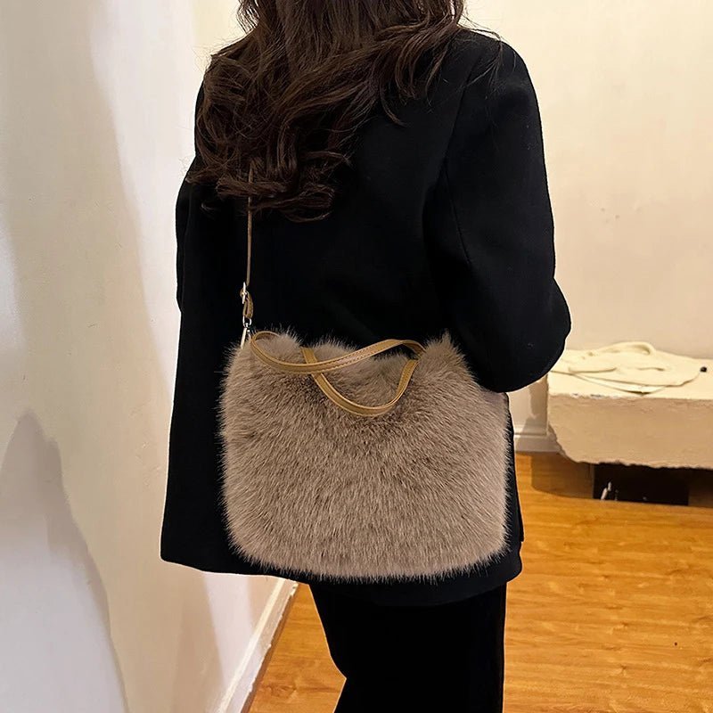 ZEYA - Giselle Faux Fur Crossbody Bag