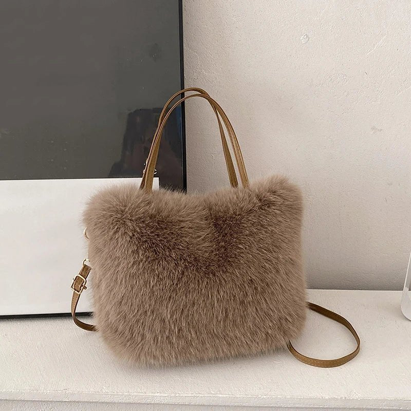 ZEYA - Giselle Faux Fur Crossbody Bag