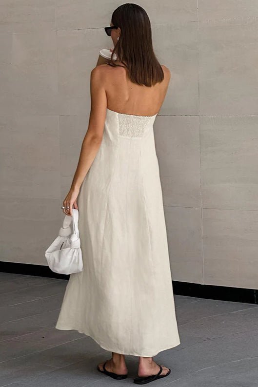ZEYA - Hana Strapless Backless Maxi Dress
