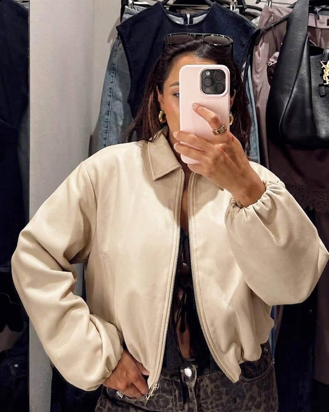 ZEYA - Hanna Puffed Bomber Jacket