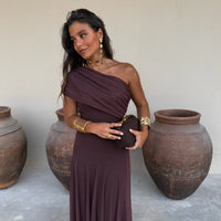 Hannah hálós maxi ruha