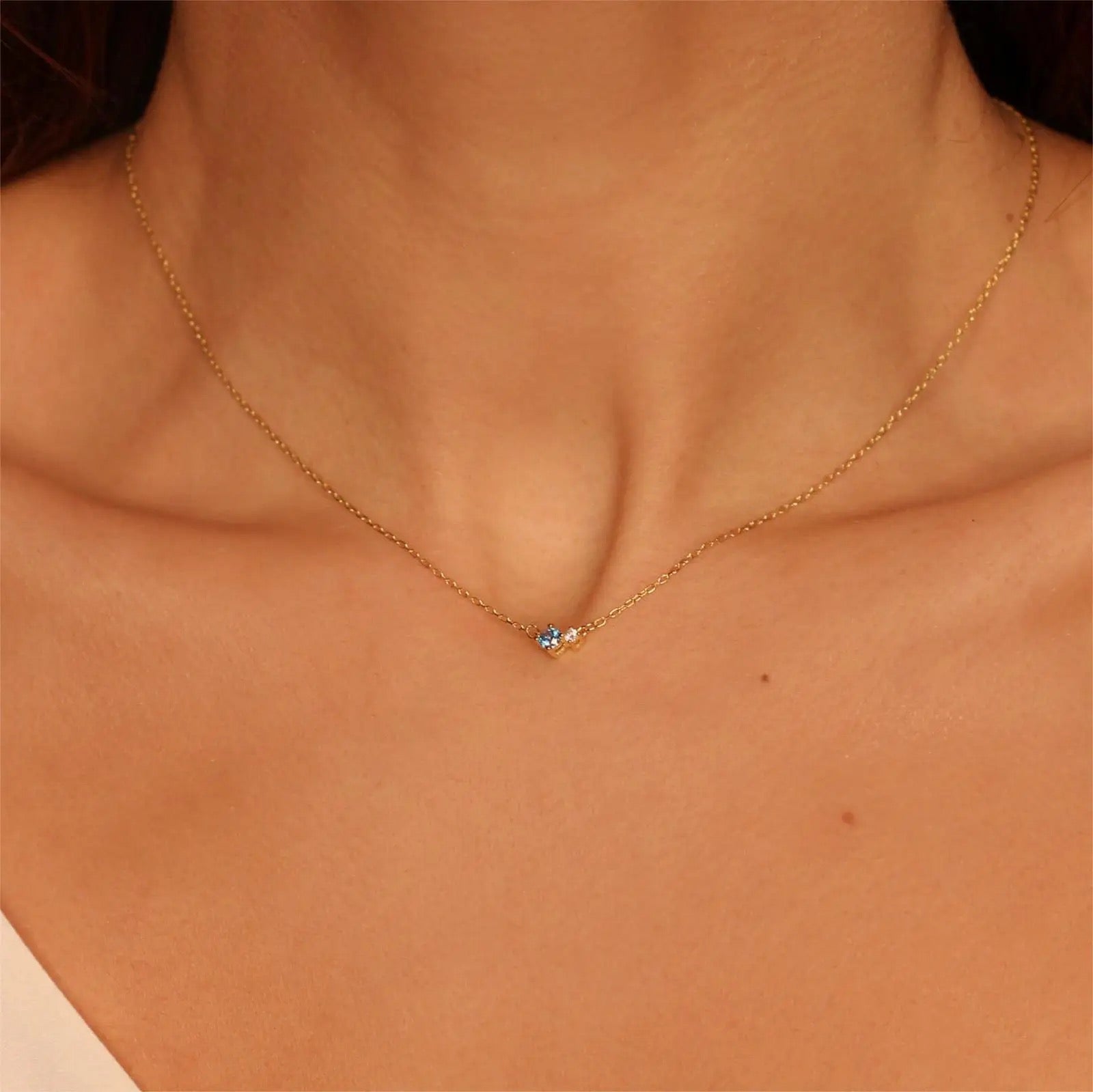 ZEYA - Hayley Birthstone Necklace