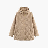 Chaqueta acolchada con capucha Heidi