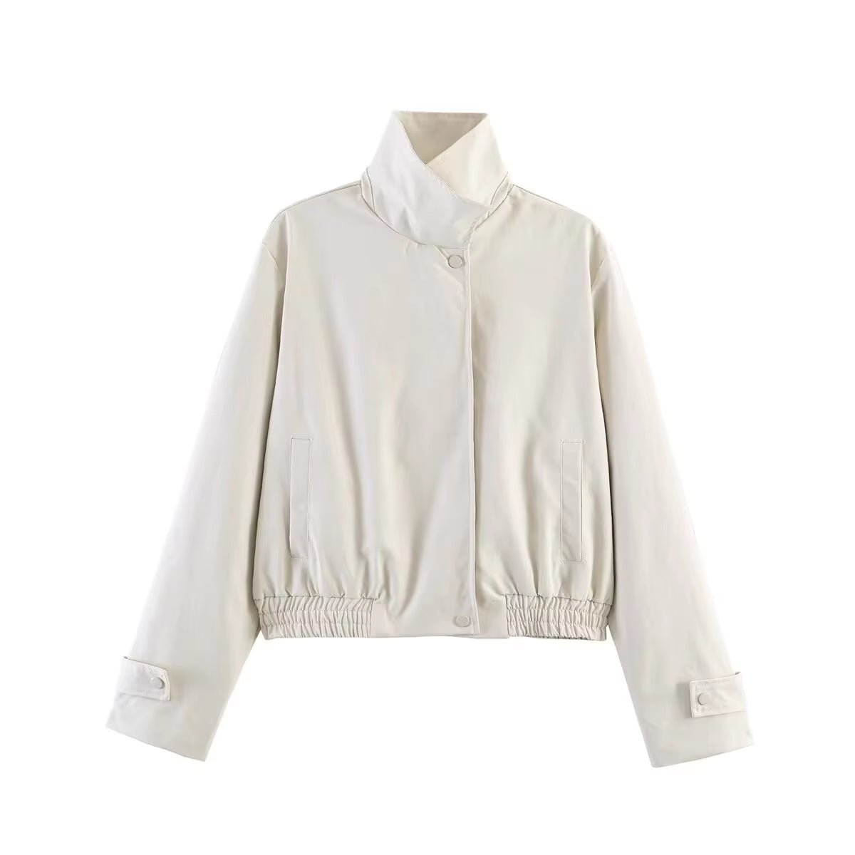 ZEYA - Helena Cropped Bomber Jacket