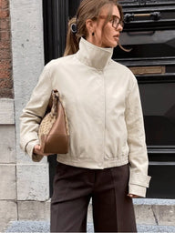 Helena skrátená bomber bunda