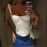 Hilda Lace Corset Top