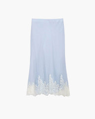 Jacinta midi-set met kanten inzet