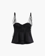Janelle Peplum Corset Cami Top