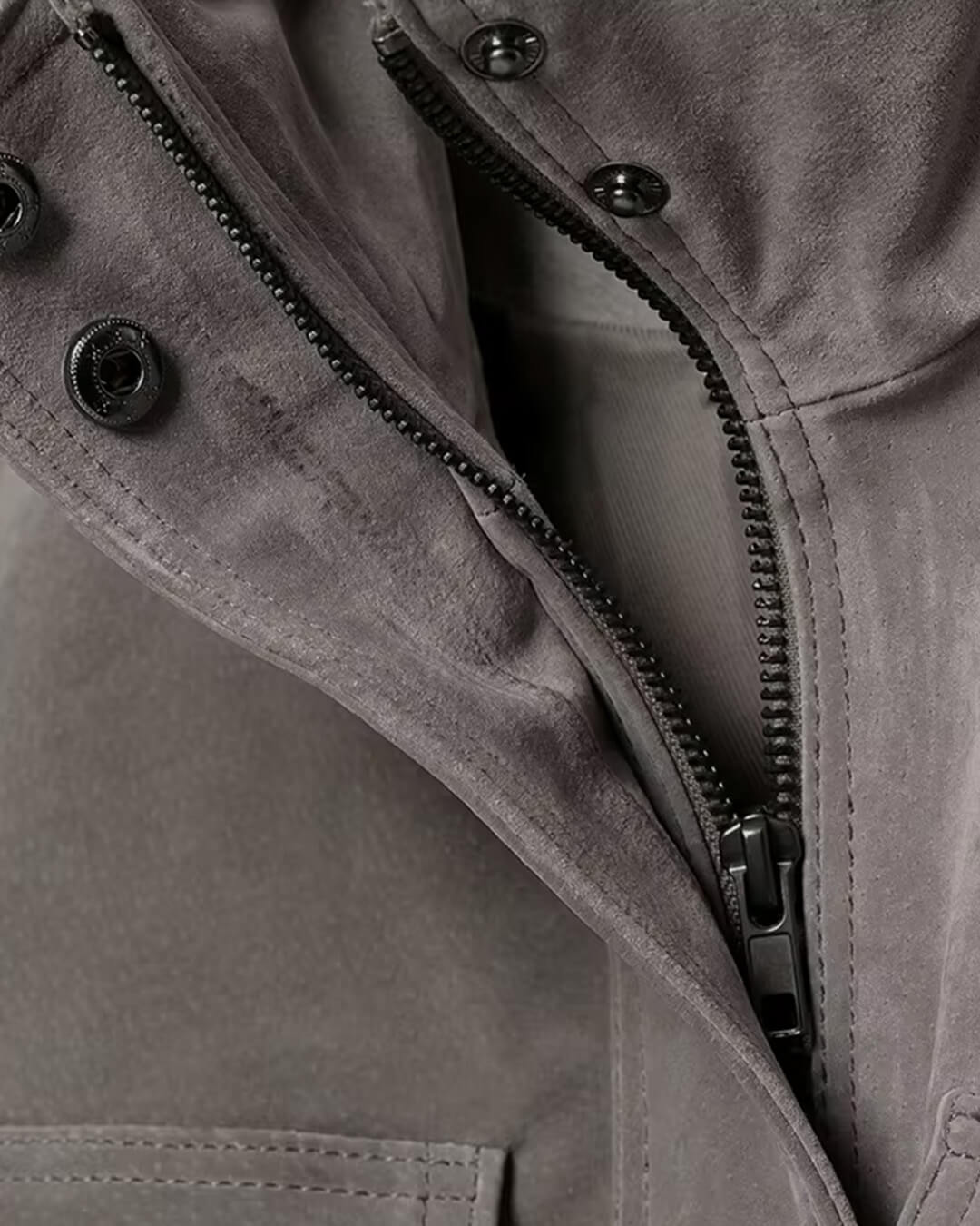 ZEYA - Jasmin Faux Suede Cropped Jacket