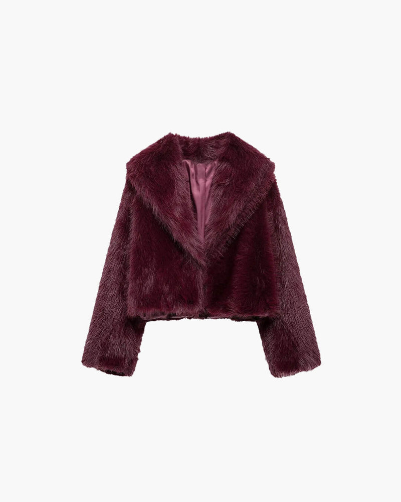 ZEYA - Jemisha Short Faux Fur Coat