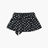 Jenny minirok met polkadots en elastische taille