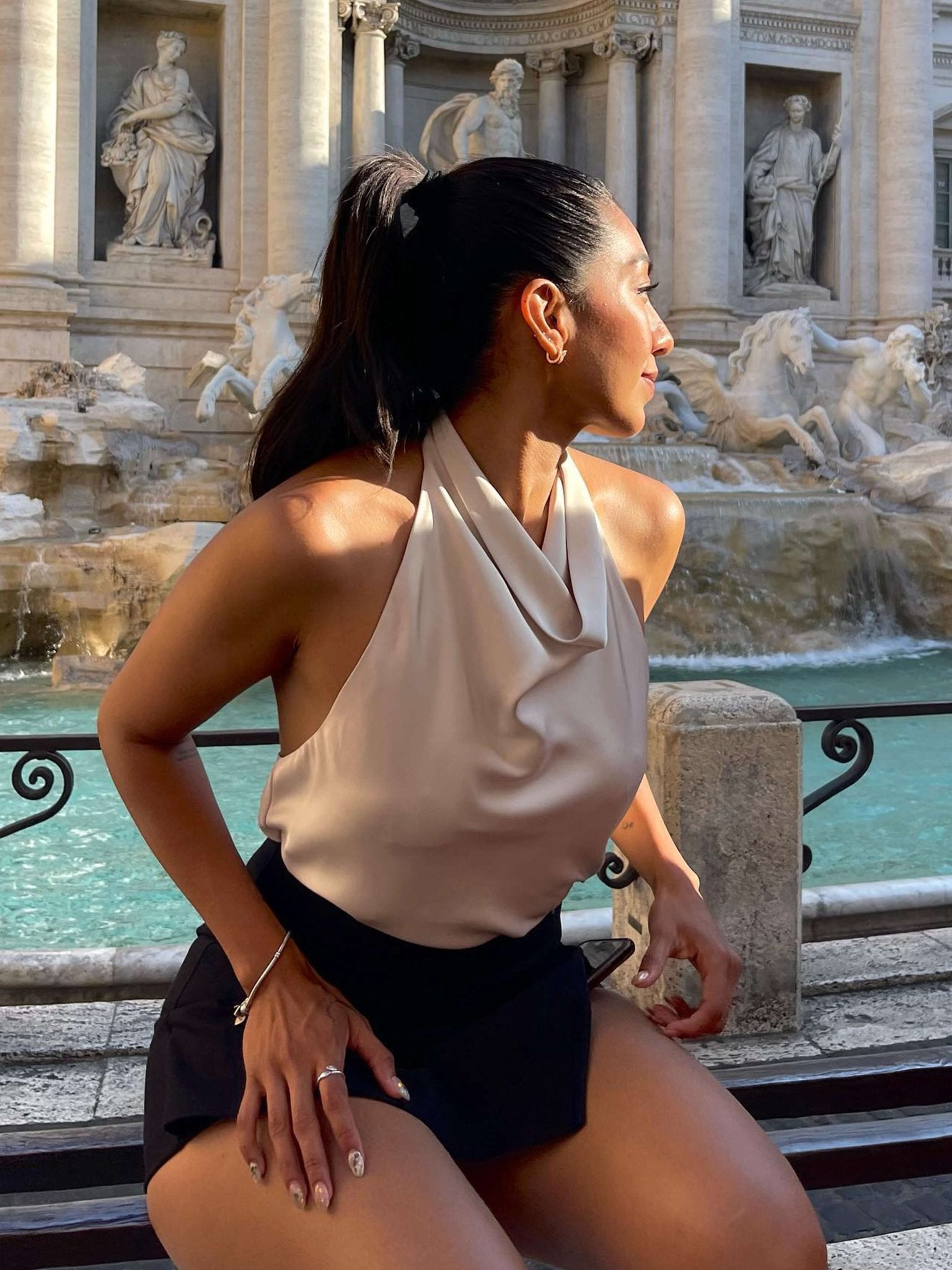 ZEYA - Jessa Satin Top