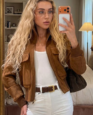 Joanna rövidített bomberdzseki