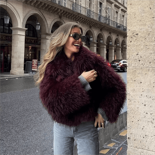 ZEYA - Jocelyn Cozy Faux Fur Coat