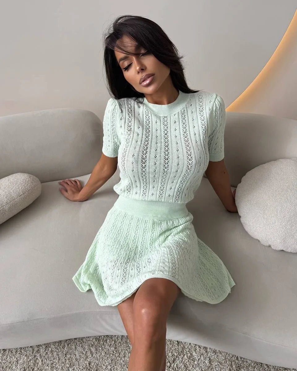ZEYA - Jovie Two-Piece Skirt Suit Set