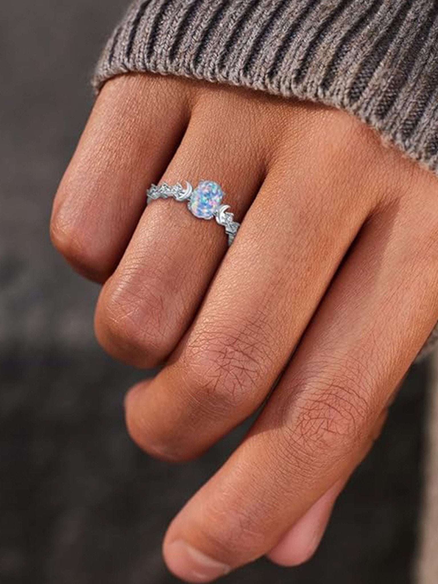 ZEYA - Jullie Natural Stone Ring