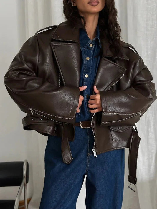 ZEYA - Karen Vegan Leather Jacket