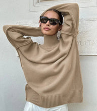 Pull en maille à col roulé Kath